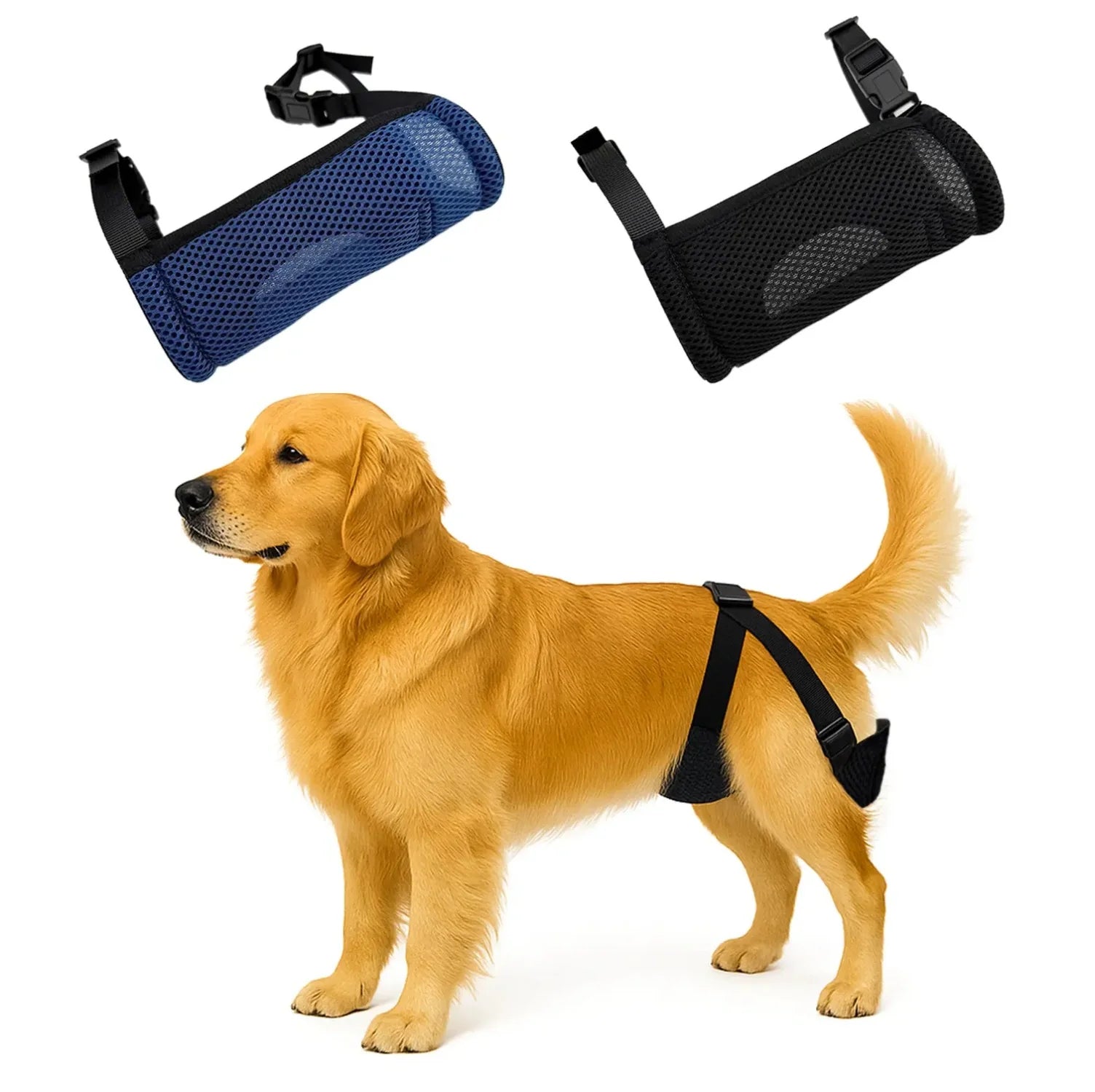 Reusable Female Dog Diaper - Adjustable & Breathable Mesh Dog Sanitary Pant