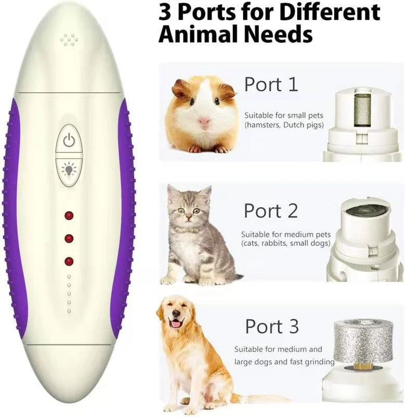 Pet Nail Trimmer Electric Grooming Tool